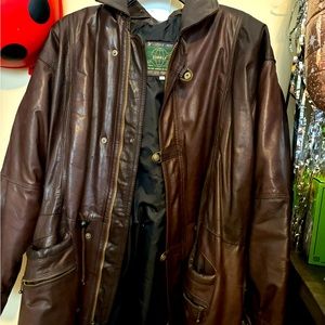 Edarly leather jacket great condition